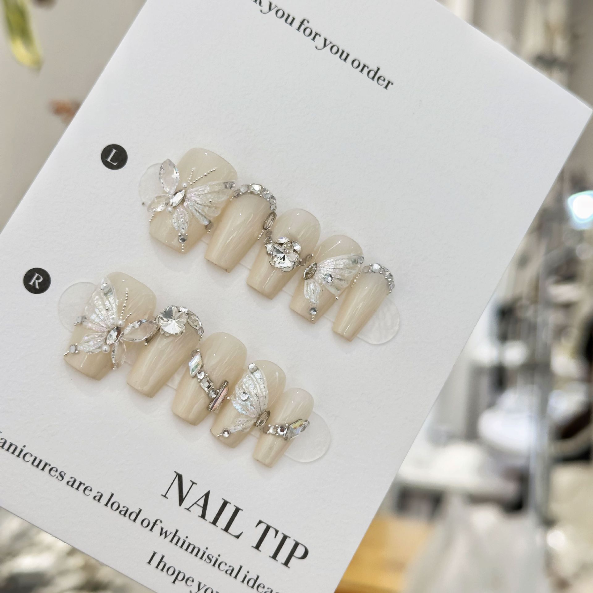 Handmade Wear Armor Fairy Light Luxury Three-dimensional