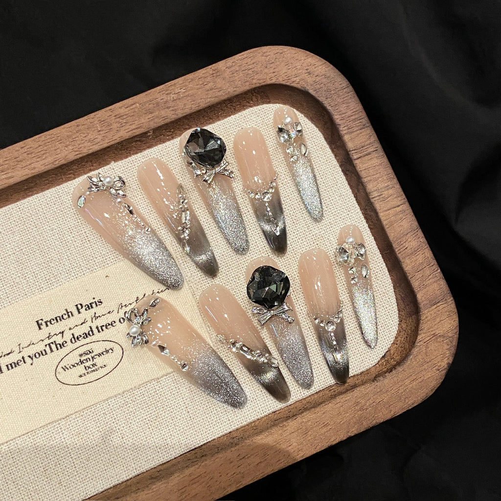 Autumn And Winter Gradient Cat Eye New White High-grade Wear Armor